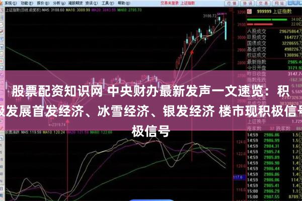 股票配资知识网 中央财办最新发声一文速览：积极发展首发经济、冰雪经济、银发经济 楼市现积极信号